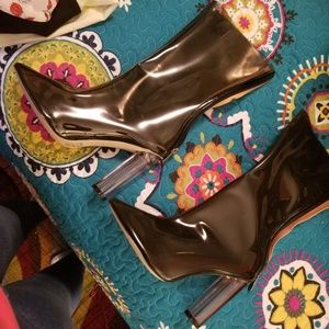 Cape Robbin Lucite Boots